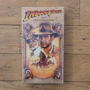 Indiana Jones & The Last Crusade (VHS, 1989) Factory Sealed